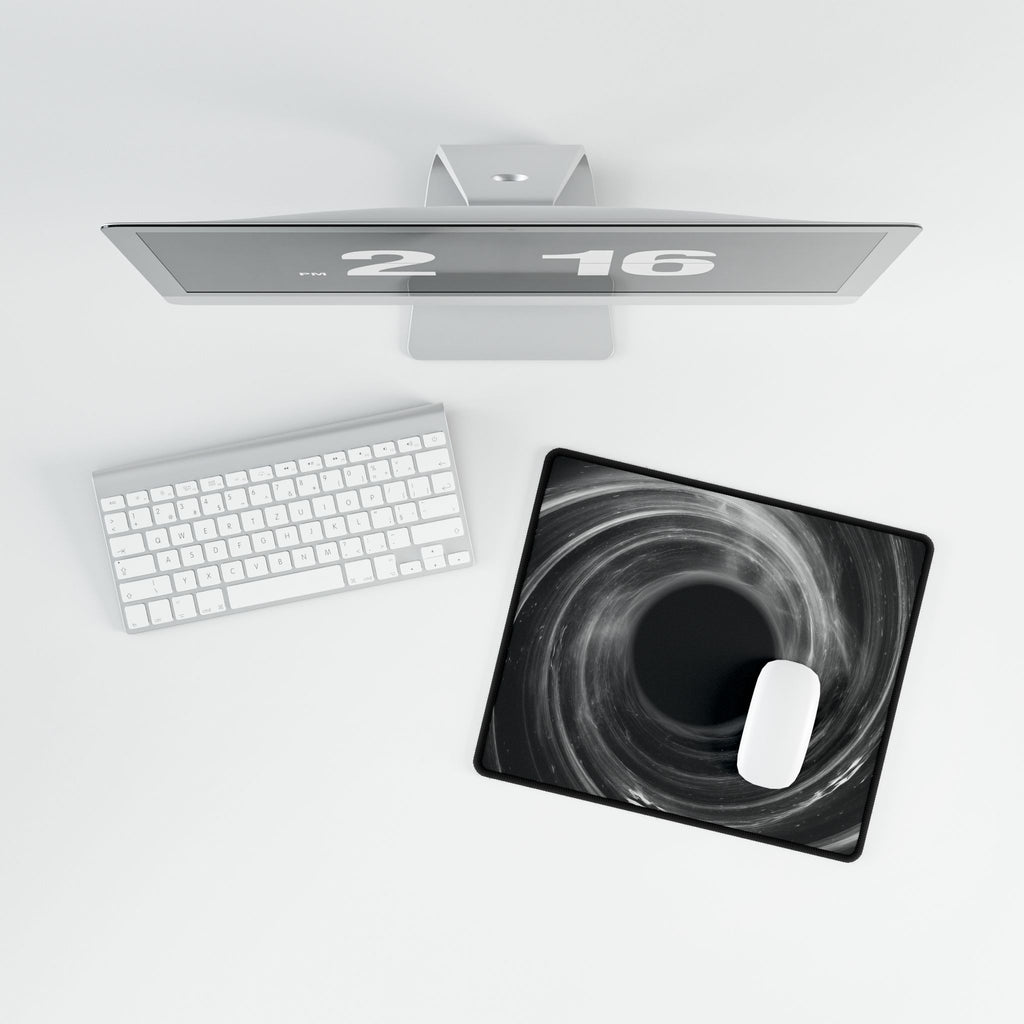 Deep Space Black Hole Cosmic Gaming Desk Mat
