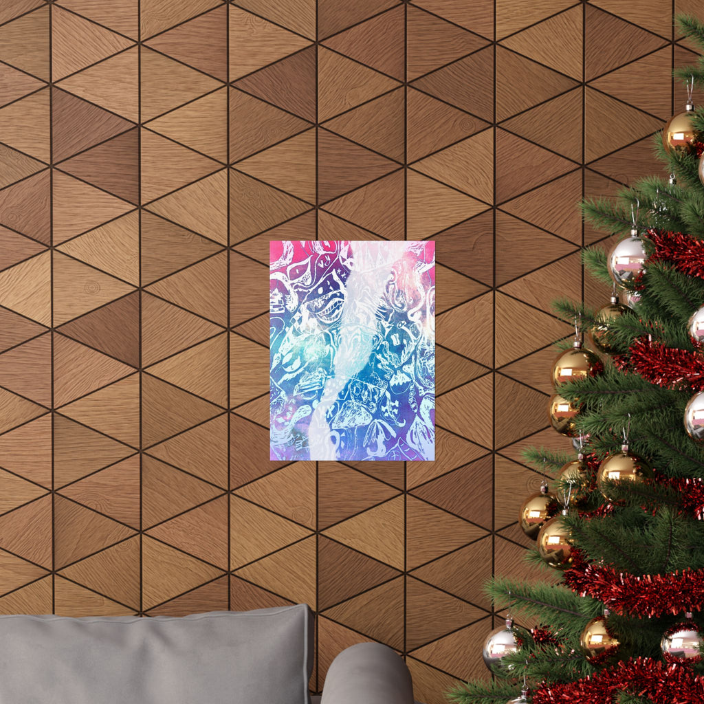Doodles of a Lost Mind Poster - Torn Apart Doodle Art Print