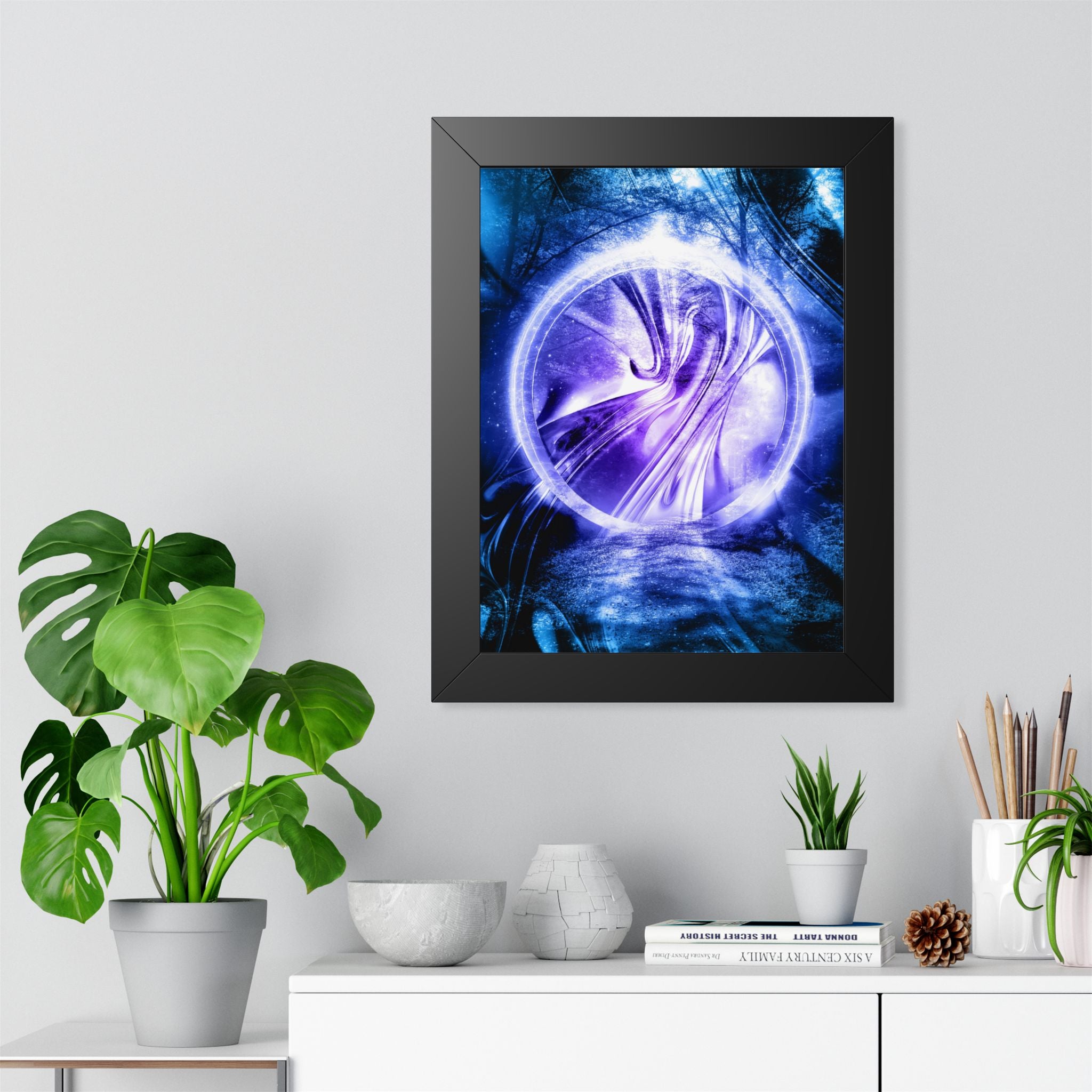 Lost Forest Magic Portal Poster - Ethereal Gateway Special Edition