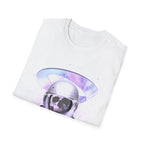 Astronaut Skeleton Skull Tee - Cosmic Horror Space Graphic Shirt