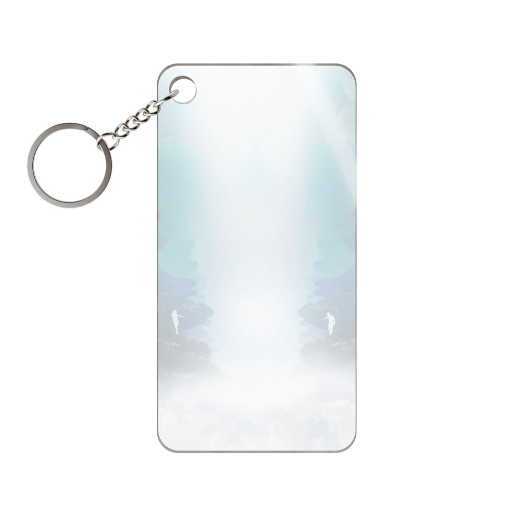 Lost Lovers Keychain - Couple Surreal Landscape Acrylic Charm