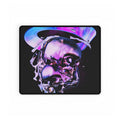 Melted Skeleton Skulls Desk Mat - Gothic Galaxy Mouse Pad