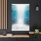 Lost Lovers Canvas Wall Art - Couple Surreal Landscape Decor