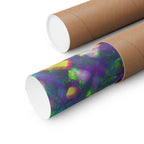 Trippy Cheetah Matte Poster Print