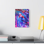 Japanese Punk FX.2 Koi Fish Canvas Art - Special Edition Zen Garden Decor