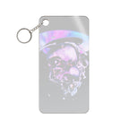 Melted Skeleton Skulls Keychain - Cosmic Skull Acrylic Charm