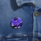 Magic Book Love Spell Pin - Witchy Fantasy Art Button