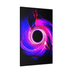 Neon Wave Horizon Canvas Wall Art - Special Edition Retro 80s Sunset