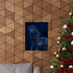 Wolf Pack Matte Vertical Posters - Stunning Wildlife Art for Nature Lovers - Perfect for Home & Office Decor
