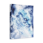 Blue Sky Dragon Canvas Wall Art - Celestial Fantasy Decor