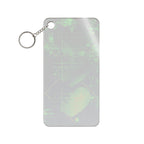 Retro Three Hearts Keychain - Level One 8-Bit Gamer Acrylic Charm