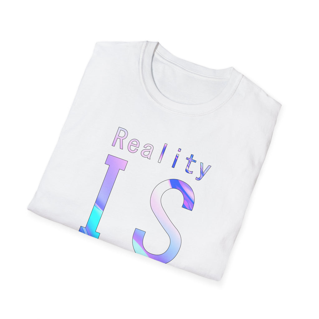 Reality Is Glitched Graphic Tee - Grunge Glitch Aesthetic Shirt