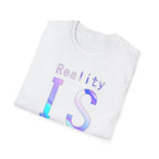 Reality Is Glitched Graphic Tee - Grunge Glitch Aesthetic Shirt