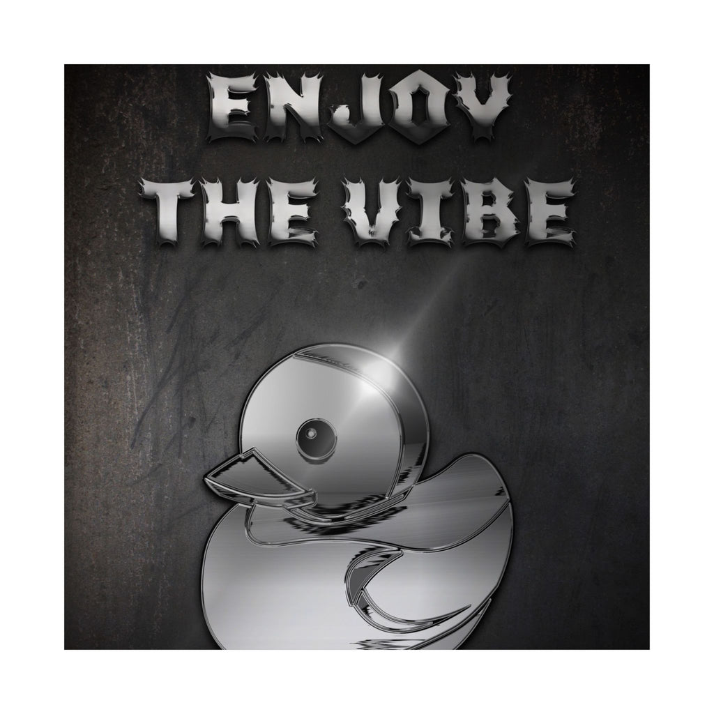 Enjoy the Vibe Poster - Aesthetic Typography Art Print