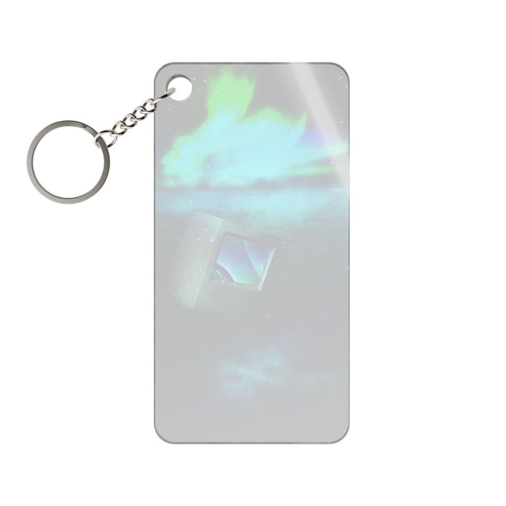 Electric Water Keychain - Abstract Acrylic Art Charm