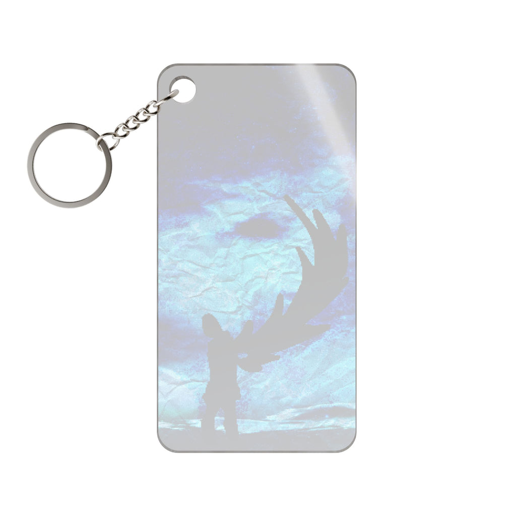 Skybound Keychain - Surreal Cloudscape Acrylic Charm