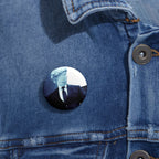 Statue Man Abstract Geometric Art Pin