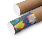 Trippy Cheetah Matte Poster Print