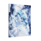 Blue Sky Dragon Canvas Wall Art - Celestial Fantasy Decor