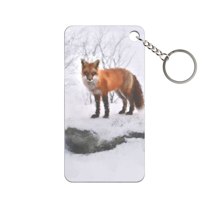 Sprit of The Fox Painting Acrylic Charm Keychain