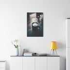 Coffee Love Kitchen Canvas Wall Art - Rustic Cafe Decor