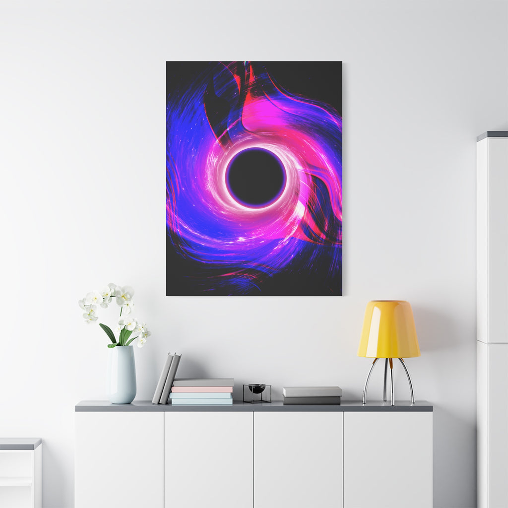 Neon Wave Horizon Canvas Wall Art - Special Edition Retro 80s Sunset