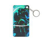 Grunge Space Man Keychain - Splatter Astronaut Acrylic Charm