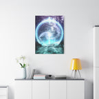 Lost Forest Magic Portal Canvas Wall Art - Mystical Fantasy Forest Decor