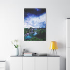 Enchanted Landscape Canvas Wall Art - Fantasy Forest Decor