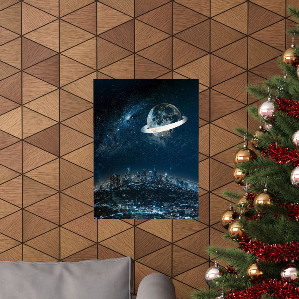 Starlight City Matte Poster Print