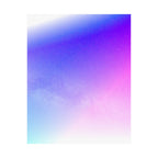 Starfield Space Galaxy Poster - Cosmic Purple Art Print