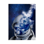 Astronaut in the Clouds Poster - Dreamy Space Art Print