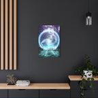 Lost Forest Magic Portal Canvas Wall Art - Mystical Fantasy Forest Decor