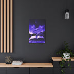 Magic Book Love Spell Canvas Wall Art - Witchy Fantasy Decor