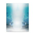 Lost Lovers Canvas Wall Art - Couple Surreal Landscape Decor
