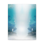 Lost Lovers Canvas Wall Art - Couple Surreal Landscape Decor