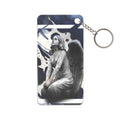 Stone Angel Acrylic Charm Keychain