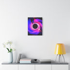 Neon Wave Horizon Canvas Wall Art - Special Edition Retro 80s Sunset