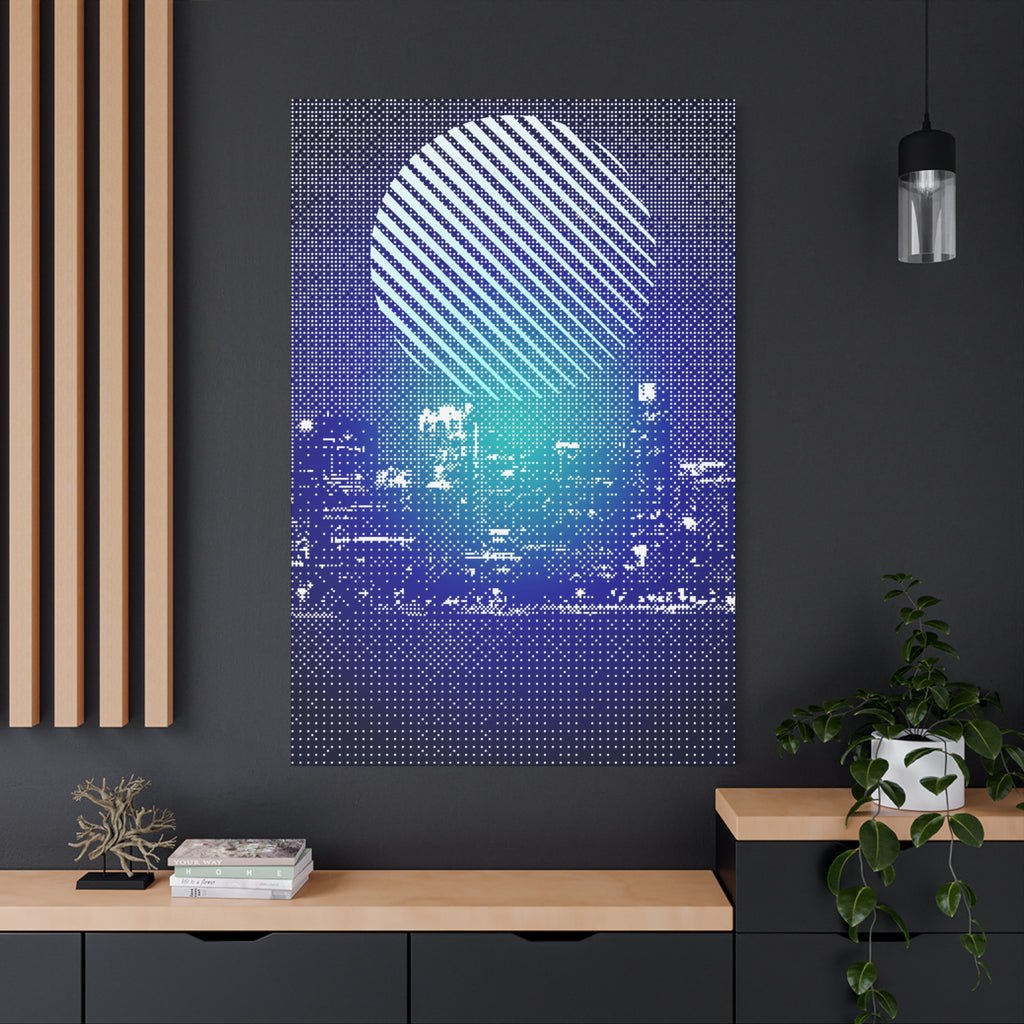 Chicago Skyline Canvas Wall Art - Illinois Cityscape Decor