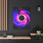 Neon Wave Horizon Canvas Wall Art - Special Edition Retro 80s Sunset