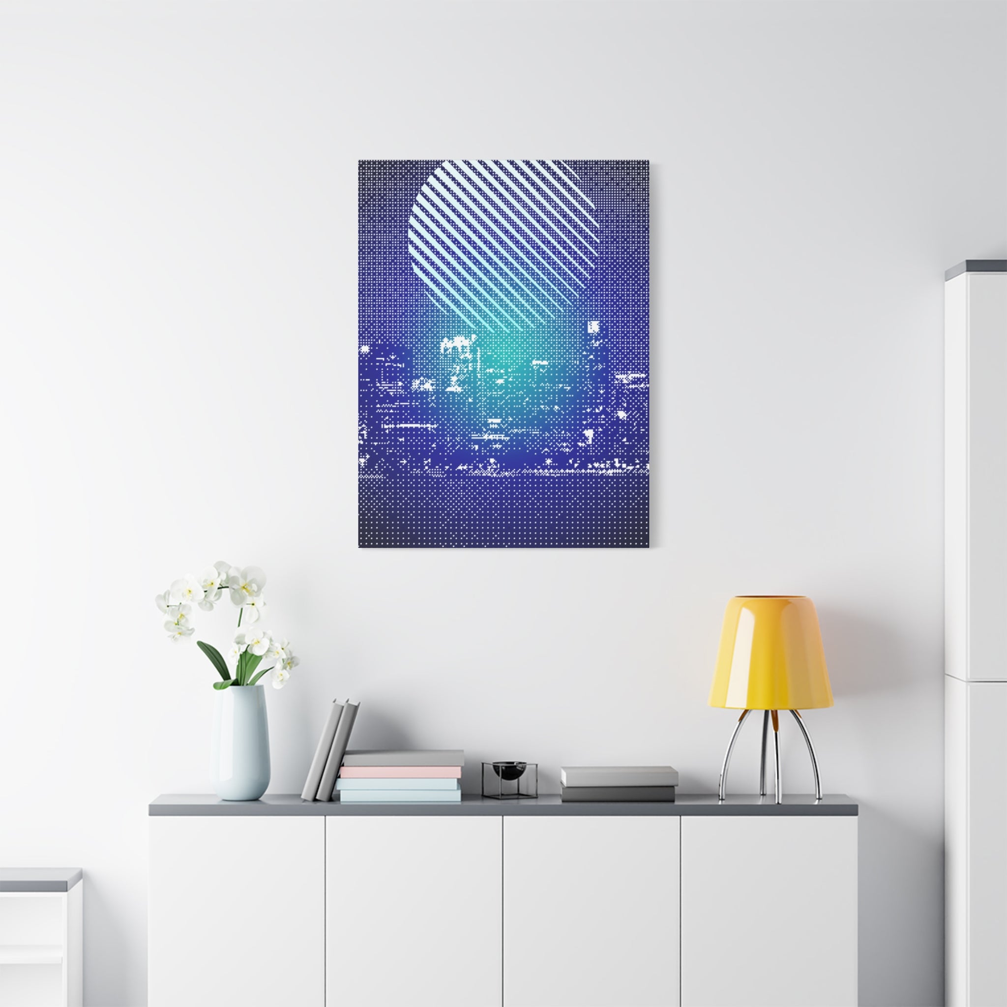 Chicago Skyline Canvas Wall Art - Illinois Cityscape Decor