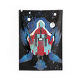 Scratch Abstract Tapestry - Grunge Texture Wall Hanging