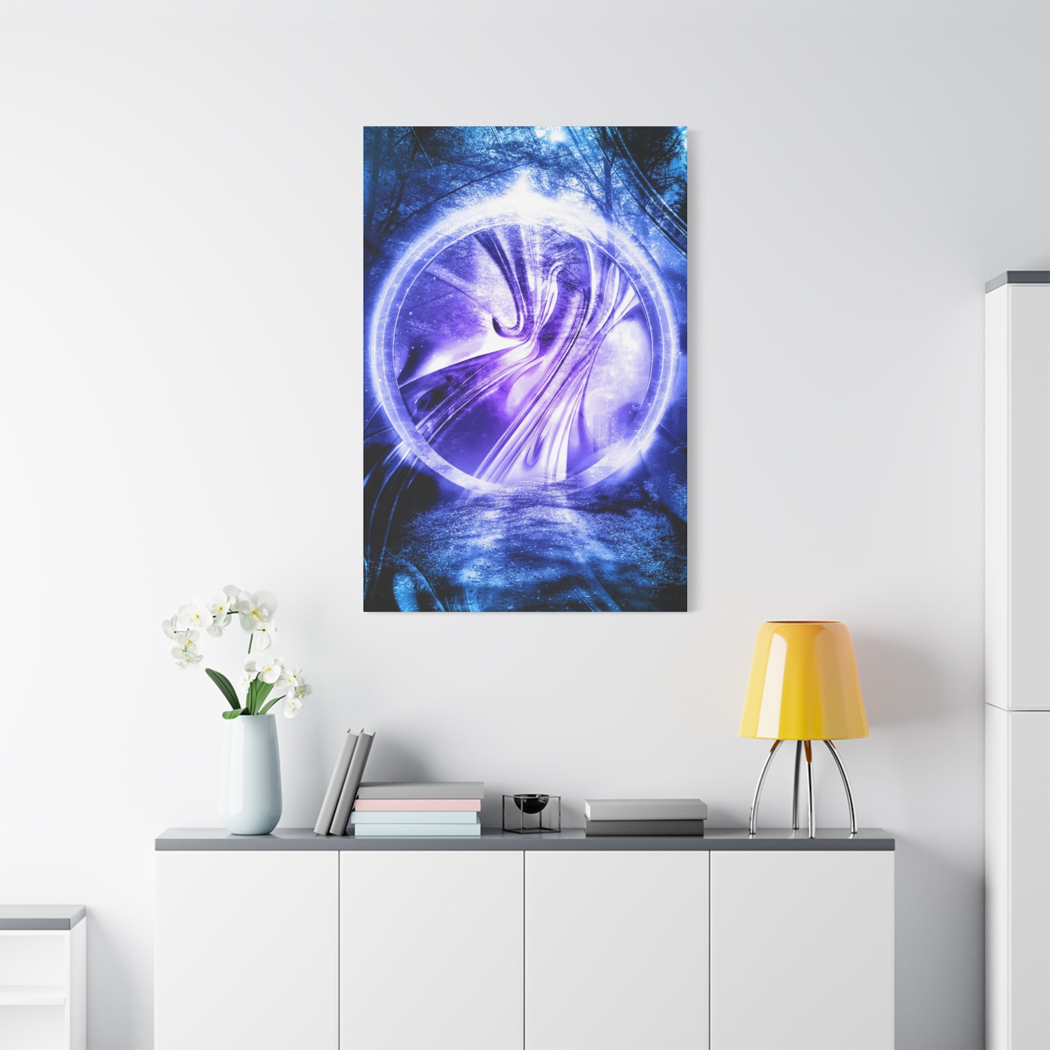 Lost Forest Magic Portal Canvas Wall Art - Special Edition Fantasy Landscape