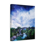 Enchanted Landscape Canvas Wall Art - Fantasy Forest Decor