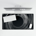 Deep Space Black Hole Desk Mat - Cosmic Gaming Mouse Pad