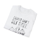 Angels Don't Get Hurt Graphic Tee - Grunge Statement Shirt