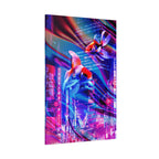 Japanese City Punk Special Edition Canvas Wall Art - Neon Japan Street