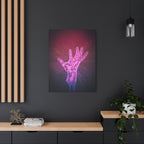 Hand of the Stars Canvas Wall Art - Celestial Cosmic Fantasy Decor
