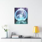 Lost Forest Magic Portal Canvas Wall Art - Mystical Fantasy Forest Decor
