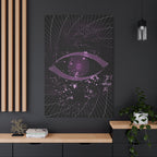 Eye of the Lost Cosmic Canvas Art - Mystical Third-Eye Galaxy Decor